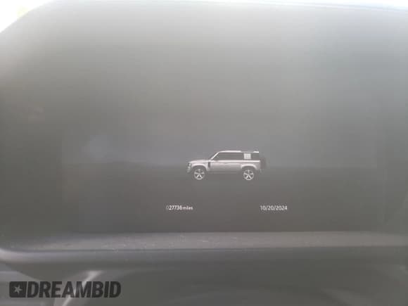 ✅ 2023 Land Rover Defender X • VIN: SALEXEEU6P2136280 • Lot: 77014604. Listed on Copart with 27,736 mi. Free auction sales archive from the USA and detailed vehicle history report at DreamBid. Image 9.