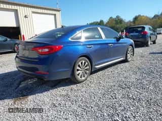 2016 Hyundai Sonata Sport z VIN 5NPE34AF2GH425045, wystawiony jako IAAI lot #43610513 z przebiegiem 115 687 mil mil oraz . Historia ofert i sprzedaży dostępna na DreamBid. Obrazek 4.