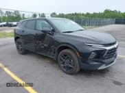 ✅ 2023 Chevrolet Blazer LT • VIN: 3GNKBCR44PS134997 • Lot: 42212064. Listed on IAAI with 99,999 mi. Free auction sales archive from the USA and detailed vehicle history report at DreamBid. Image 1.