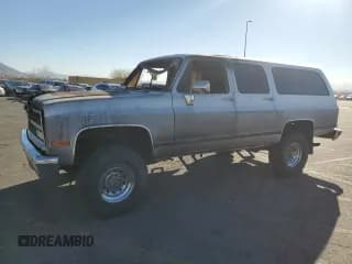 ✅ 1989 Chevrolet Suburban • VIN: 1GNGV26K8KF128711 • Lot: 46658895. Listed on Copart with Not provided. Free auction sales archive from the USA and detailed vehicle history report at DreamBid. Image 1.