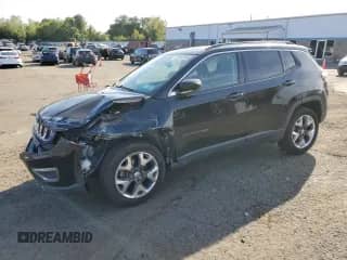 2019 Jeep Compass Limited с VIN 3C4NJDCB0KT647883, выставлен на аукционе Copart как лот 81437005 с пробегом 66 450 миль миль и Списание • Salvage title. История ставок и продаж доступна на DreamBid. Изображение 1.