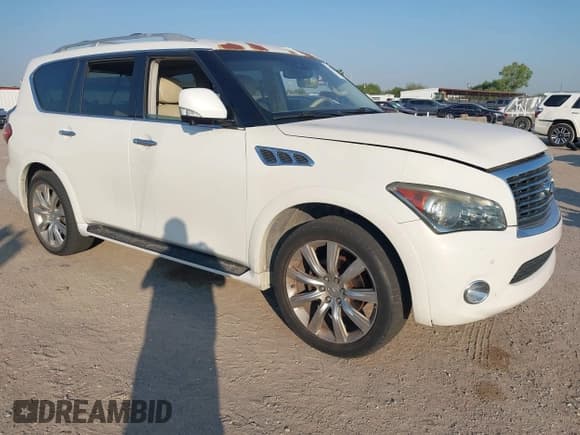 ✅ 2013 Infiniti QX56 • VIN: JN8AZ2NE0D9061199 • Lot: 43237020. Wystawiony na IAAI z przebiegiem 195 538 mil. Bezpłatny archiwum sprzedaży aukcyjnych z USA i szczegółowy raport historii pojazdu na DreamBid. Zdjęcie 1.