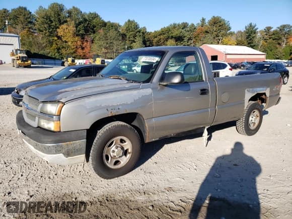 ✅ 2003 Chevrolet Silverado 1500 Work Truck • VIN: 1GCEK14V13Z328927 • Лот: 77070534. Опубликован ранее на Copart с пробегом 186 631 миль. Бесплатный доступ к архиву аукционных продаж из США и подробный отчёт об истории автомобиля на DreamBid. Изображение 1.