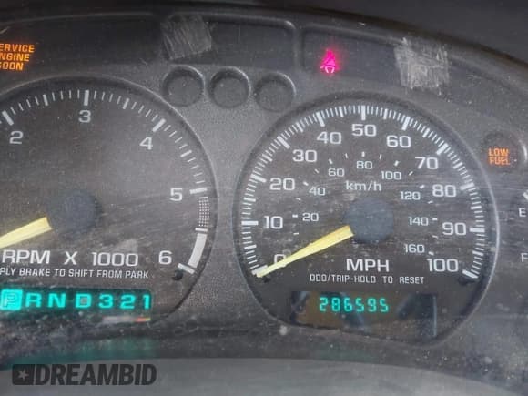 ✅ 2001 Chevrolet S-10 LS • VIN: 1GCCS19W01K163807 • Лот: 41512964. Опубликован ранее на IAAI с пробегом 286 595 миль. Бесплатный доступ к архиву аукционных продаж из США и подробный отчёт об истории автомобиля на DreamBid. Изображение 7.