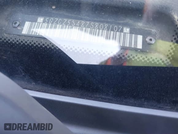 ✅ 2007 Saturn VUE V6 • VIN: 5GZCZ53487S808107 • Lot: 41208864. Listed on IAAI with 149,606 mi. Free auction sales archive from the USA and detailed vehicle history report at DreamBid. Image 9.