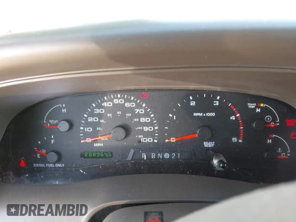 ✅ 2003 Ford Excursion • VIN: 1FMNU44F03EB12395 • Лот: 43427169. Опубликован ранее на IAAI с пробегом 268 964 миль. Бесплатный доступ к архиву аукционных продаж из США и подробный отчёт об истории автомобиля на DreamBid. Изображение 7.