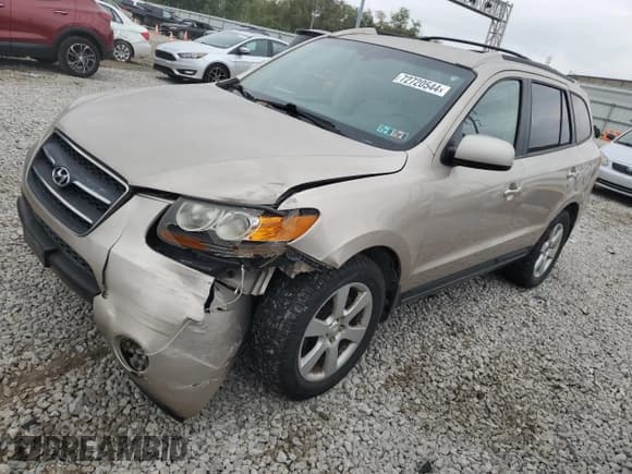 ✅ 2007 Hyundai Santa Fe SE • VIN: 5NMSH73EX7H044681 • Lot: 72720544. Listed on Copart with 199,119 mi. Free auction sales archive from the USA and detailed vehicle history report at DreamBid. Image 1.