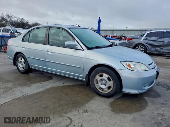 ✅ 2005 Honda Civic • VIN: JHMES96615S003774 • Lot: 93354735. Wystawiony na Copart z przebiegiem 154 969 mil. Bezpłatny archiwum sprzedaży aukcyjnych z USA i szczegółowy raport historii pojazdu na DreamBid. Zdjęcie 4.