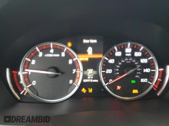 ✅ 2020 Acura MDX Technology • VIN: 5J8YD4H0XLL017671 • Lot: 51522895. Listed on Copart with 39,915 mi. Free auction sales archive from the USA and detailed vehicle history report at DreamBid. Image 9.