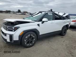 2025 Hyundai Santa Fe SEL с VIN 5NMP2DGLXSH107527, выставлен на аукционе Copart как лот 46322365 с пробегом 1 494 миль миль и Списание • Salvage title. История ставок и продаж доступна на DreamBid. Изображение 1.