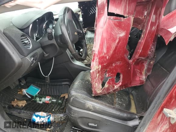 ✅ 2014 Chevrolet Cruze 2LT • VIN: 1G1PE5SB3E7400346 • Lot: 57661435. Listed on Copart with Not provided. Free auction sales archive from the USA and detailed vehicle history report at DreamBid. Image 7.