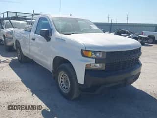 2020 Chevrolet Silverado 1500 Work Truck с VIN 3GCNWAEH3LG276472, выставлен на аукционе IAAI как лот 43126108 с пробегом 61 122 миль миль и . История ставок и продаж доступна на DreamBid. Изображение 1.