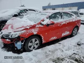 ✅ 2017 Chevrolet Cruze LS • VIN: 1G1BC5SM7H7152866 • Lot: 38422303. Listed on Copart with Not provided. Free auction sales archive from the USA and detailed vehicle history report at DreamBid. Image 1.