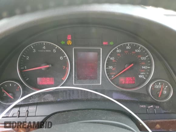 ✅ 2003 Audi A4 3.0L • VIN: WAULT68EX3A130208 • Лот: 63248185. Опубликован ранее на Copart с пробегом 219 454 миль. Бесплатный доступ к архиву аукционных продаж из США и подробный отчёт об истории автомобиля на DreamBid. Изображение 9.
