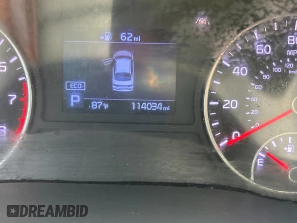 ✅ 2019 Kia Optima LX • VIN: 5XXGT4L35KG358523 • Lot: 55099505. Wystawiony na Copart z przebiegiem 114 034 mil. Bezpłatny archiwum sprzedaży aukcyjnych z USA i szczegółowy raport historii pojazdu na DreamBid. Zdjęcie 8.