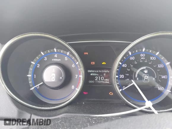 ✅ 2012 Hyundai Sonata Limited • VIN: 5NPEC4ABXCH407156 • Lot: 42508761. Listed on IAAI with 114,398 mi. Free auction sales archive from the USA and detailed vehicle history report at DreamBid. Image 7.