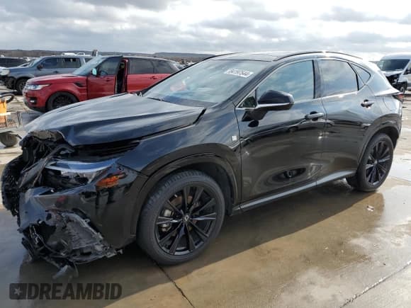 ✅ 2022 Lexus NX 350 F Sport • VIN: JTJKGCEZ5N2006107 • Lot: 84197544. Listed on Copart with 43,635 mi. Free auction sales archive from the USA and detailed vehicle history report at DreamBid. Image 1.