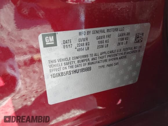 ✅ 2017 Cadillac CT6 AWD • VIN: 1G6KB5RS1HU185669 • Lot: 43458247. Wystawiony na IAAI z przebiegiem 33 103 mil. Bezpłatny archiwum sprzedaży aukcyjnych z USA i szczegółowy raport historii pojazdu na DreamBid. Zdjęcie 9.