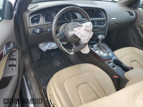 ✅ 2014 Audi A5 Premium Plus • VIN: WAULFAFH3EN010835 • Lot: 71512005. Listed on Copart with 64,058 mi. Free auction sales archive from the USA and detailed vehicle history report at DreamBid. Image 8.