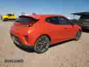 2019 Hyundai Veloster 2.0 z VIN KMHTG6AF6KU019061, wystawiony jako Copart lot #51016785 z przebiegiem 51 527 mil mil oraz Czysty tytuł • Clean title. Historia ofert i sprzedaży dostępna na DreamBid. Obrazek 3.