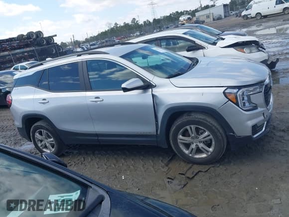 ✅ 2022 GMC Terrain SLE • VIN: 3GKALMEV2NL202036 • Lot: 41622977. Listed on IAAI with 43,313 mi. Free auction sales archive from the USA and detailed vehicle history report at DreamBid. Image 13.