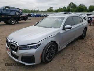✅ 2020 BMW 7 Series 750i xDrive • VIN: WBA7U2C00LBM62221 • Лот: 47604792. Опубликован ранее на Copart с пробегом 111 миль. Бесплатный доступ к архиву аукционных продаж из США и подробный отчёт об истории автомобиля на DreamBid. Изображение 2.