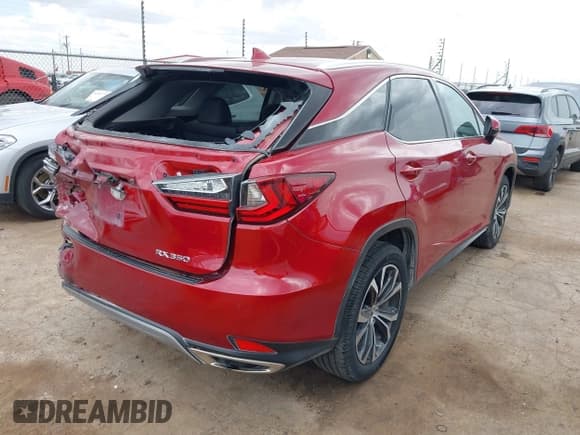 ✅ 2020 Lexus RX 350 • VIN: 2T2HZMAA6LC172353 • Lot: 42582435. Listed on IAAI with 64,996 mi. Free auction sales archive from the USA and detailed vehicle history report at DreamBid. Image 4.