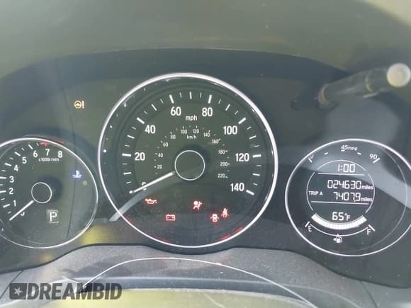 ✅ 2022 Honda HR-V LX • VIN: 3CZRU5H35NM713112 • Lot: 43649595. Listed on IAAI with 24,630 mi. Free auction sales archive from the USA and detailed vehicle history report at DreamBid. Image 7.