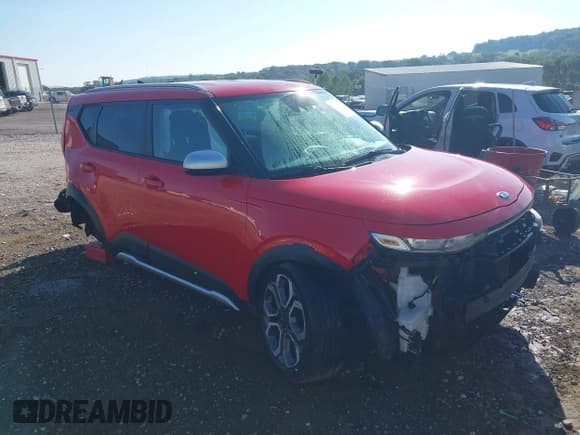 ✅ 2021 Kia Soul S • VIN: KNDJ23AU5M7753473 • Lot: 43302590. Listed on IAAI with 80,011 mi. Free auction sales archive from the USA and detailed vehicle history report at DreamBid. Image 1.