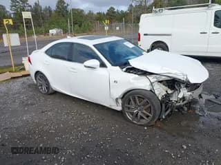 ✅ 2015 Lexus IS 350 • VIN: JTHBE1D20F5016379 • Lot: 43781823. Listed on IAAI with 167,891 mi. Free auction sales archive from the USA and detailed vehicle history report at DreamBid. Image 1.