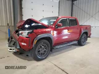 2022 Nissan Frontier S z VIN 1N6ED1EK9NN695998, wystawiony jako Copart lot #80537835 z przebiegiem 21 841 mil mil oraz Szkoda całkowita • Salvage title. Historia ofert i sprzedaży dostępna na DreamBid. Obrazek 1.