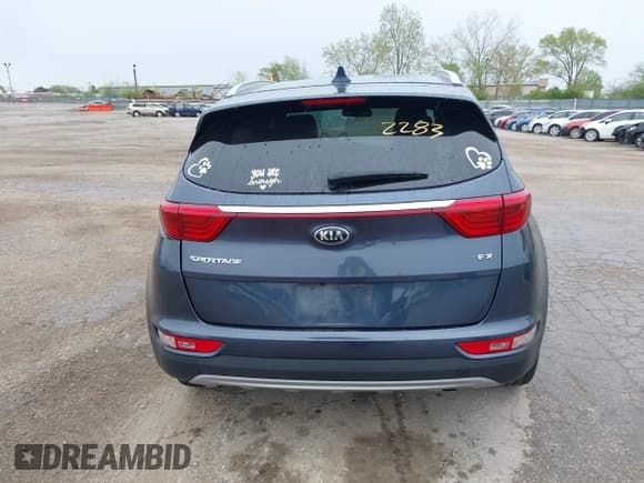 ✅ 2018 Kia Sportage EX • VIN: KNDPN3AC0J7477840 • Lot: 42162283. Listed on IAAI with 164,891 mi. Free auction sales archive from the USA and detailed vehicle history report at DreamBid. Image 16.