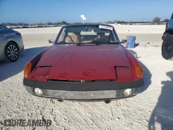 ✅ 1972 Porsche 914 • VIN: 4722915454 • Lot: 77413614. Wystawiony na Copart z przebiegiem Nie podano. Bezpłatny archiwum sprzedaży aukcyjnych z USA i szczegółowy raport historii pojazdu na DreamBid. Zdjęcie 5.