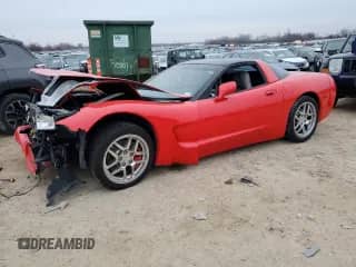 1997 Chevrolet Corvette with VIN 1G1YY22G2V5106292, listed as a Copart auction lot 38516073 with Not provided miles and Salvage title. Bid and sale history available at DreamBid. Image 1.