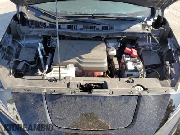 ✅ 2025 Nissan LEAF S • VIN: 1N4AZ1BV6SC561514 • Lot: 86100115. Listed on Copart with 3,465 mi. Free auction sales archive from the USA and detailed vehicle history report at DreamBid. Image 11.