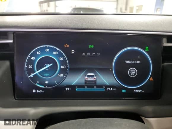 2023 Hyundai Tucson SEL Convenience with VIN KM8JFCA13PU121843, listed as a Copart auction lot 81960485 with 57,099 mi miles and Salvage title. Bid and sale history available at DreamBid. Image 9.