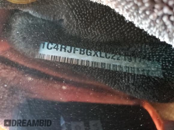 ✅ 2020 Jeep Grand Cherokee Limited • VIN: 1C4RJFBGXLC221917 • Лот: 70106245. Опубликован ранее на Copart с пробегом 129 120 миль. Бесплатный доступ к архиву аукционных продаж из США и подробный отчёт об истории автомобиля на DreamBid. Изображение 13.