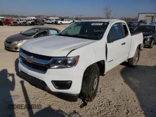 2018 Chevrolet Colorado 2WD Work Truck with VIN 1GCHSBEA4J1188706, listed as a Copart auction lot 48922475 with 91,299 mi miles and Salvage title. Bid and sale history available at DreamBid. Image 1.