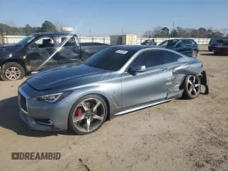 ✅ 2018 Infiniti Q60 Red Sport 400 • VIN: JN1FV7EL5JM630519 • Лот: 48720335. Опубликован ранее на Copart с пробегом 100 459 миль. Бесплатный доступ к архиву аукционных продаж из США и подробный отчёт об истории автомобиля на DreamBid. Изображение 1.