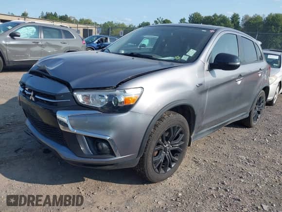 2019 Mitsubishi Outlander ES with VIN JA4AR3AU1KU016579, listed as a IAAI auction lot 43174652 with 53,102 mi miles and . Bid and sale history available at DreamBid. Image 2.