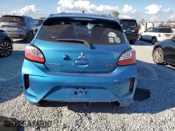 ✅ 2022 Mitsubishi Mirage ES • VIN: ML32AUHJ6NH005662 • Лот: 89550865. Опубликован ранее на Copart с пробегом 61 014 миль. Бесплатный доступ к архиву аукционных продаж из США и подробный отчёт об истории автомобиля на DreamBid. Изображение 6.