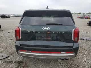 2024 Hyundai Palisade Calligraphy с VIN KM8R7DGE6RU696117, выставлен на аукционе Copart как лот 63986934 с пробегом 7 561 миль миль и Списание • Salvage title. История ставок и продаж доступна на DreamBid. Изображение 6.