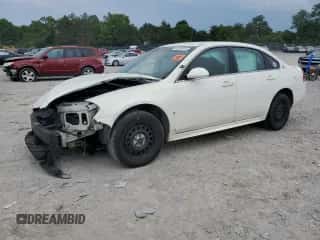 2009 Chevrolet Impala Police Police with VIN 2G1WS57M591294886, listed as a Copart auction lot 62230615 with Not provided miles and Clean title. Bid and sale history available at DreamBid. Image 1.