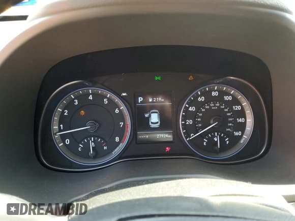 ✅ 2020 Hyundai Kona SEL • VIN: KM8K22AA4LU552664 • Лот: 56957873. Опубликован ранее на Copart с пробегом 27 924 миль. Бесплатный доступ к архиву аукционных продаж из США и подробный отчёт об истории автомобиля на DreamBid. Изображение 9.