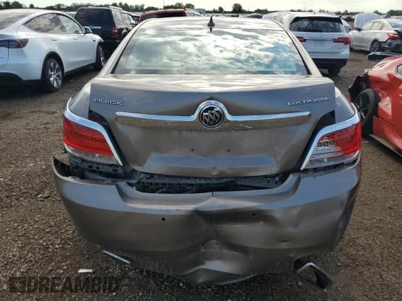✅ 2012 Buick LaCrosse Premium 2 • VIN: 1G4GF5E33CF178009 • Lot: 70330205. Listed on Copart with 122,201 mi. Free auction sales archive from the USA and detailed vehicle history report at DreamBid. Image 6.
