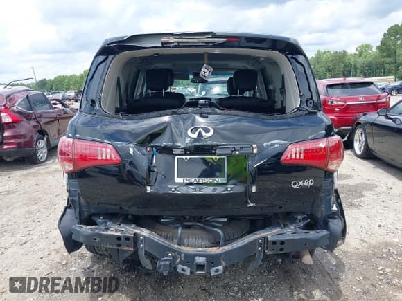 ✅ 2017 Infiniti QX80 Signature Edition • VIN: JN8AZ2NE9H9152154 • Lot: 42457572. Listed on IAAI with 108,080 mi. Free auction sales archive from the USA and detailed vehicle history report at DreamBid. Image 6.