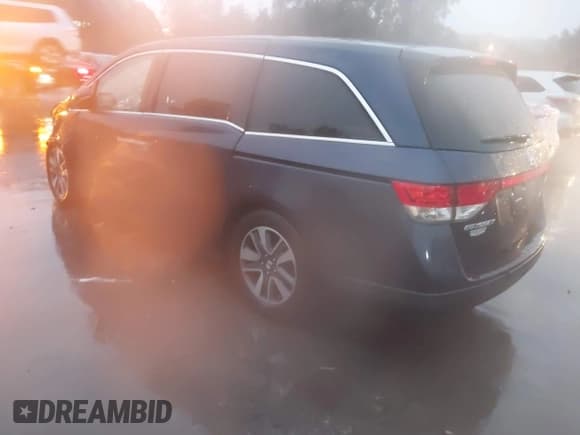 ✅ 2014 Honda Odyssey Touring • VIN: 5FNRL5H93EB025644 • Lot: 43573115. Listed on IAAI with 78,012 mi. Free auction sales archive from the USA and detailed vehicle history report at DreamBid. Image 3.