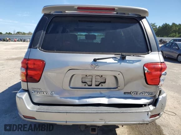 ✅ 2003 Toyota Sequoia Limited • VIN: 5TDBT48A73S185394 • Lot: 67798555. Listed on Copart with Not provided. Free auction sales archive from the USA and detailed vehicle history report at DreamBid. Image 6.