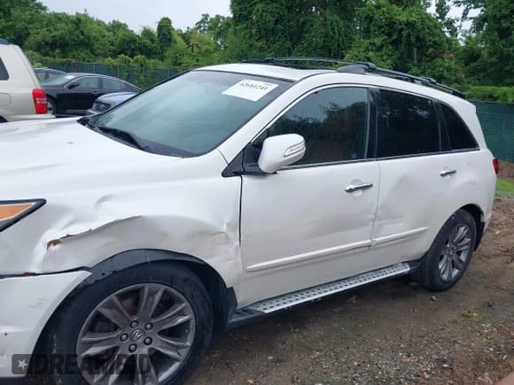 ✅ 2010 Acura MDX Advance • VIN: 2HNYD2H79AH508401 • Lot: 42681241. Listed on IAAI with 282,661 mi. Free auction sales archive from the USA and detailed vehicle history report at DreamBid. Image 17.