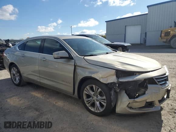 2014 Chevrolet Impala LT with VIN 2G1125S32E9300650, listed as a Copart auction lot 90485325 with 166,657 mi miles and Salvage title. Bid and sale history available at DreamBid. Image 4.